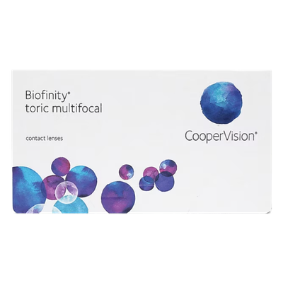 Cooper Vision | Biofinity Torique Multifocale - Boîte de 6