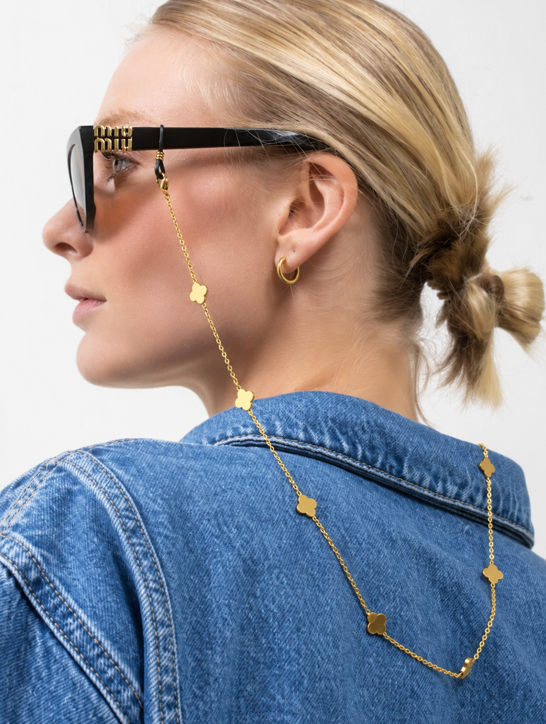 Ruby Gold | Chaîne à lunettes