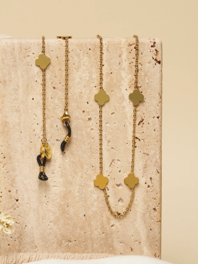 Ruby Gold | Chaîne à lunettes – Image 2
