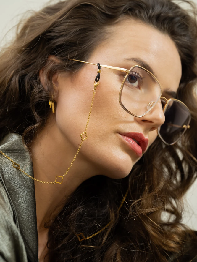 Ruby Air Gold | Chaîne à lunettes